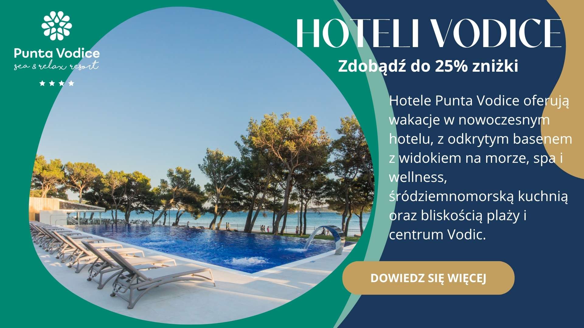 Baner 1 - Hotele Vodice